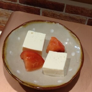 豆腐とトマトのデザートカルパッチョサラダ✧˖°